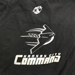 Kansas City Command Arena Football T-shirt XL
